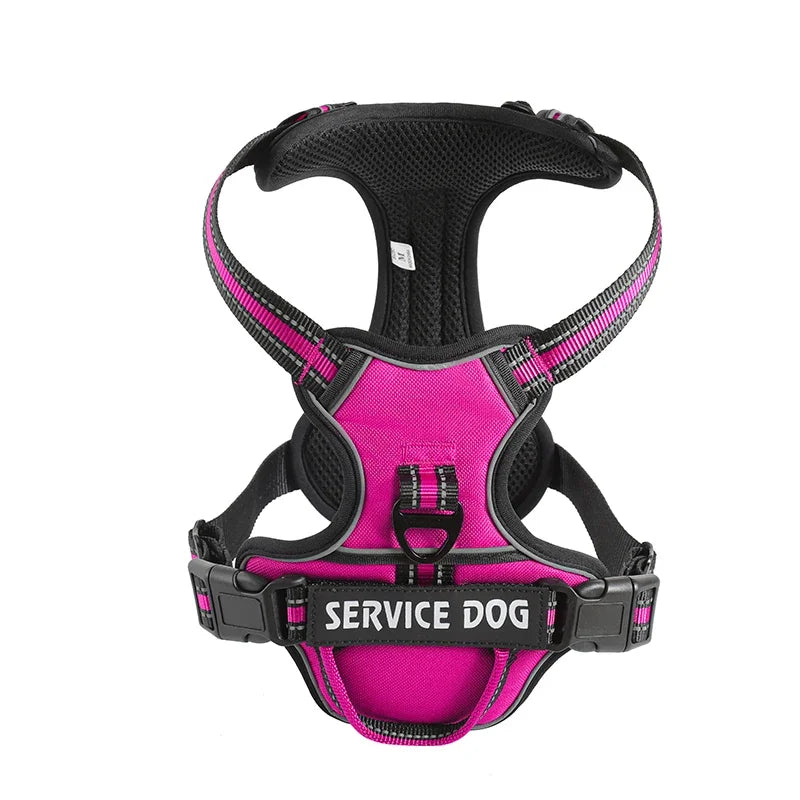 Harnais pour Chien en Nylon – Gilet Réfléchissant & Sécurisé