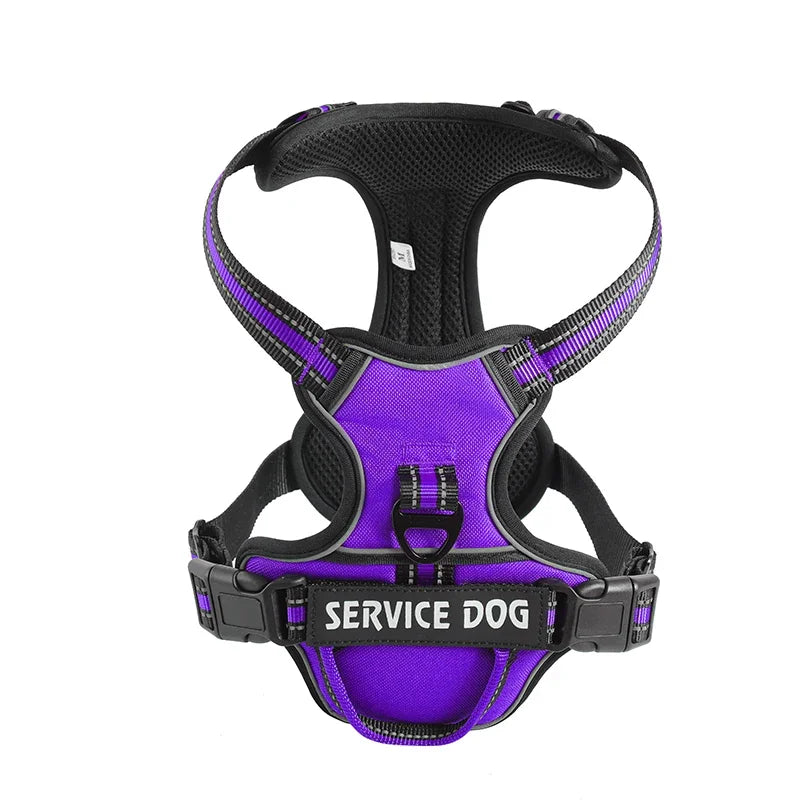 Harnais pour Chien en Nylon – Gilet Réfléchissant & Sécurisé