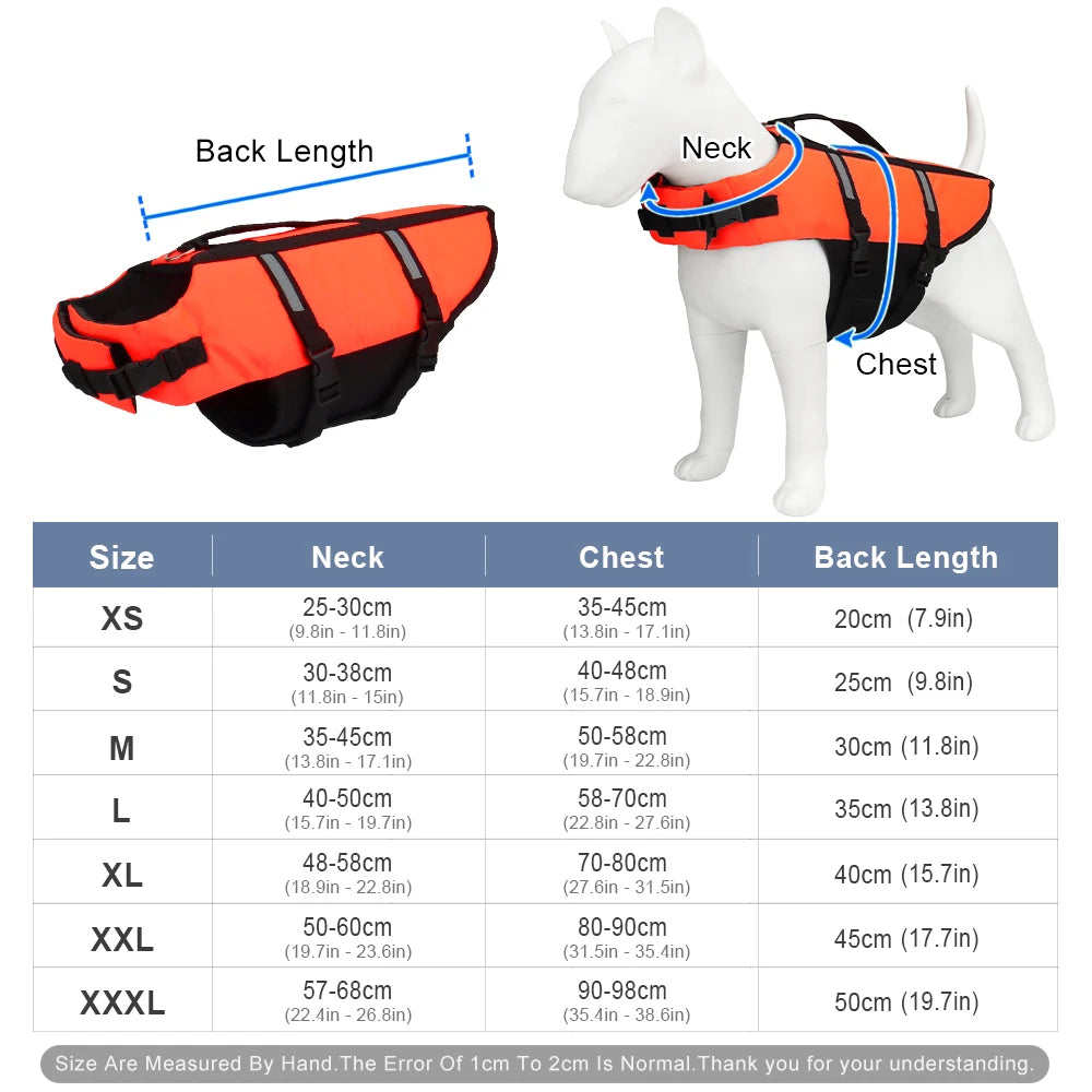 Gilet de Sauvetage pour Chien – Sécurité & Visibilité Optimale