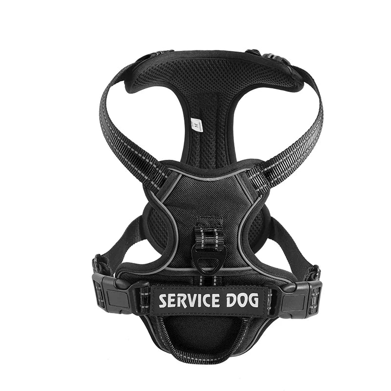 Harnais pour Chien en Nylon – Gilet Réfléchissant & Sécurisé