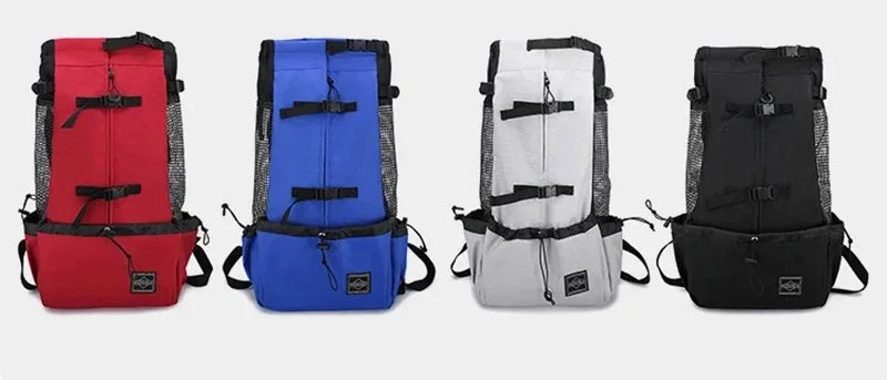 Sac à Dos Transport Chien en Nylon – Respirant & Confortable pour Petits et Moyens Chiens