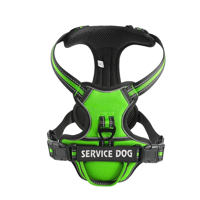 Harnais pour Chien en Nylon – Gilet Réfléchissant & Sécurisé